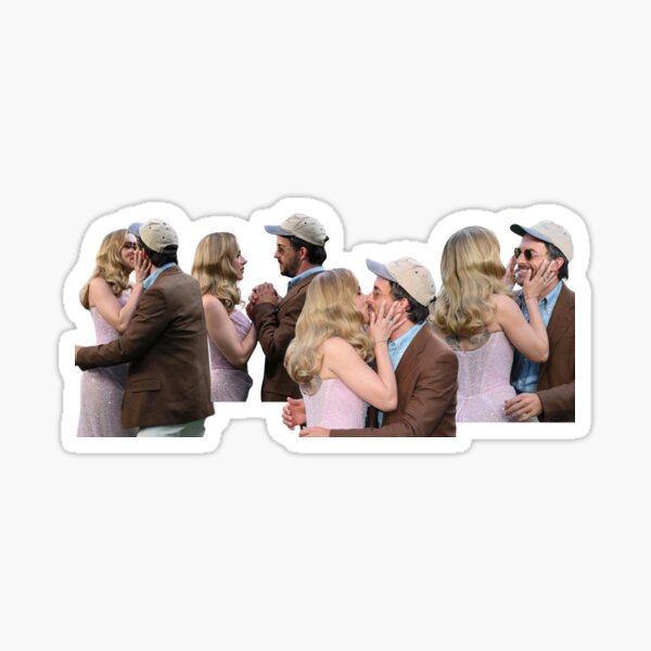 Item preview, Scarlett and Jonathan on the red carpet - Collage  designed and sold by Igorlepailledor.