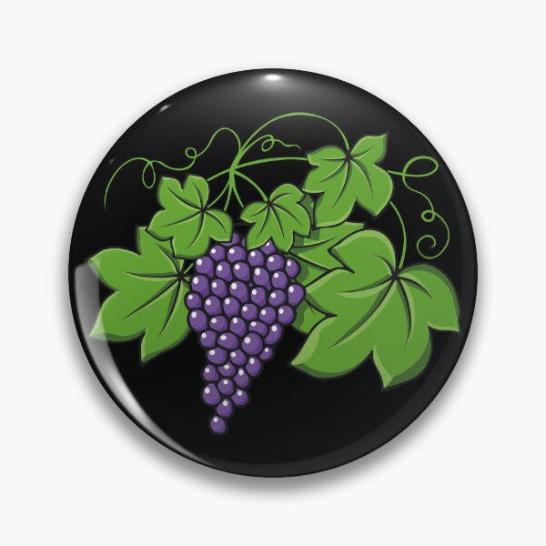 Item preview, Bunch of grapes with leaves designed and sold by NataliaVVV.