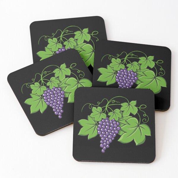 Item preview, Bunch of grapes with leaves designed and sold by NataliaVVV.
