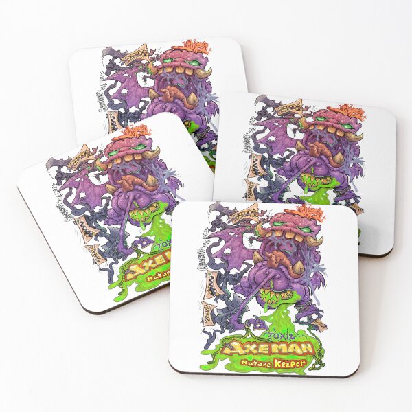 Item preview, Toxic Axe Man – Nature Keeper Mutation designed and sold by chamnongart.