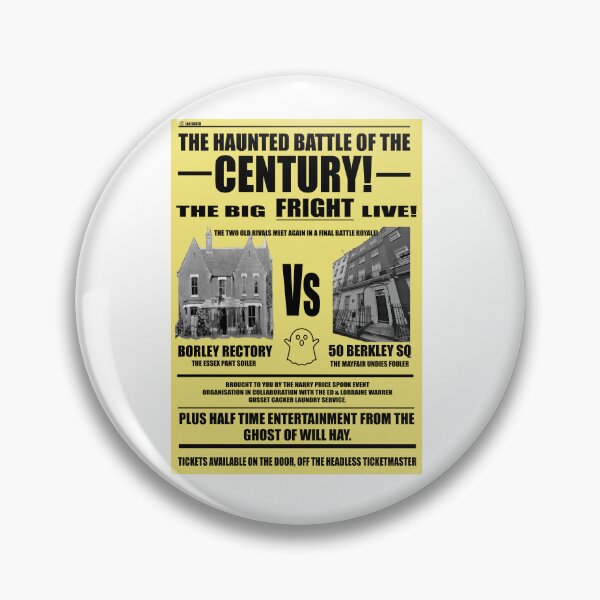 Item preview, Borley Rectory Vs 50 Berkley Square Parody Poster designed and sold by IanBakerToons.