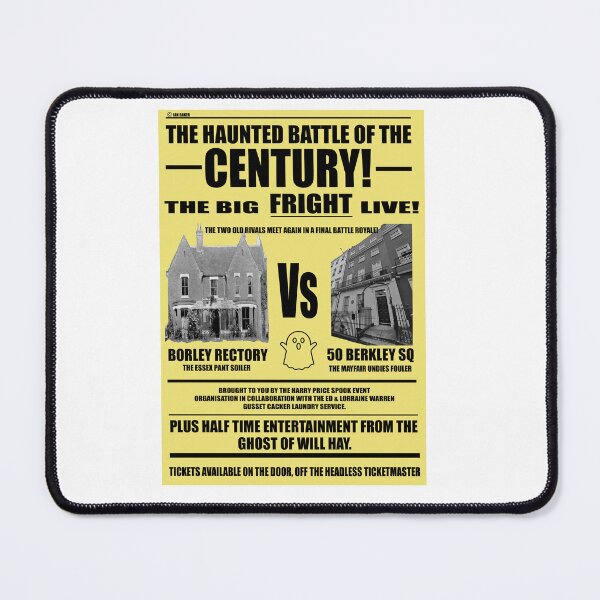 Item preview, Borley Rectory Vs 50 Berkley Square Parody Poster designed and sold by IanBakerToons.