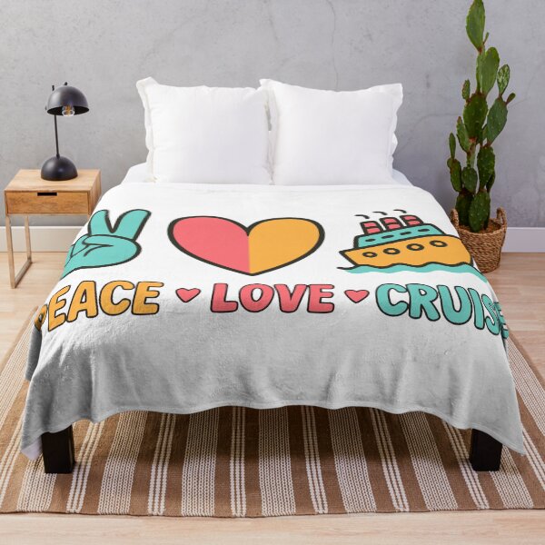 Item preview, Peace Love Cruise Vacation designed and sold by HandicraftArt.