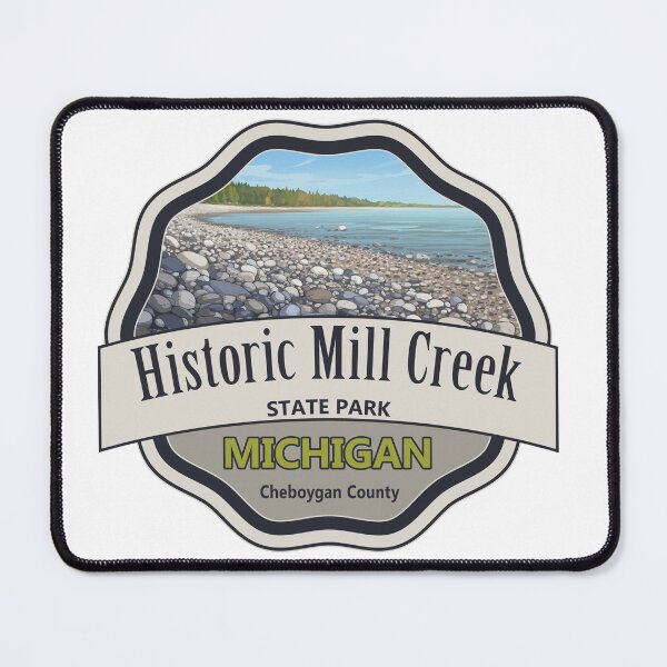 Item preview, Historic Mill Creek, Cheboygan County, Michigan designed and sold by Wanderful-roads.