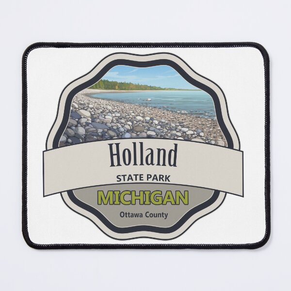 Item preview, Holland State Park, Ottawa County, Michigan designed and sold by Wanderful-roads.