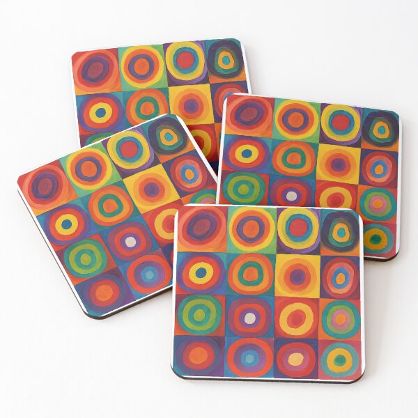 Item preview, Colorful Abstract Circles Modern Art Pattern designed and sold by ArtfulWeave.