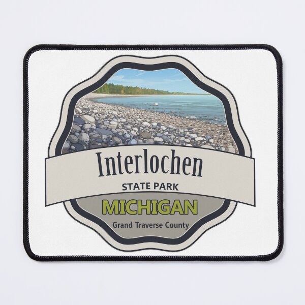 Item preview, Interlochen State Park, Grand Traverse County, Michigan designed and sold by Wanderful-roads.