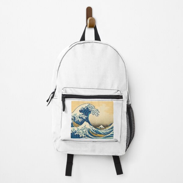 Item preview, The Great Wave Inspired Japanese Art Print designed and sold by ArtfulWeave.