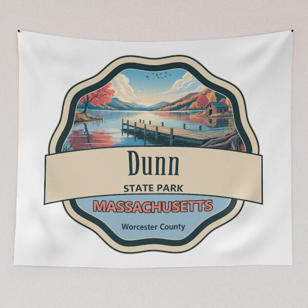 Item preview, Dunn State Park, Worcester County, Massachusetts designed and sold by Wanderful-roads.