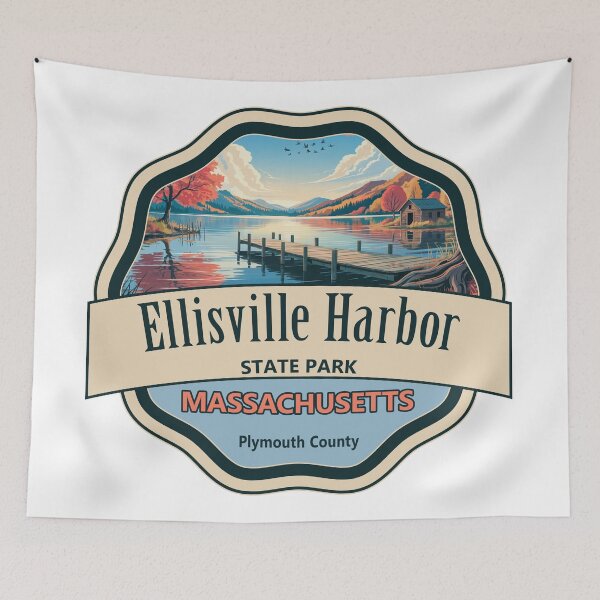Item preview, Ellisville Harbor State Park, Plymouth County, Massachusetts designed and sold by Wanderful-roads.