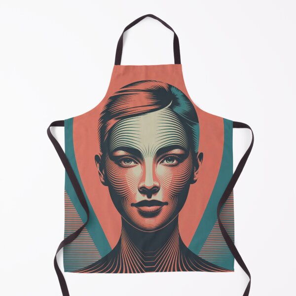 Item preview, Striking Linear Portrait designed and sold by ShadowAndSlate.