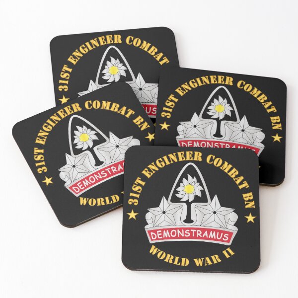 Item preview, Army - 31st Engineer Combat Bn - World War II designed and sold by Military Insignia Products.