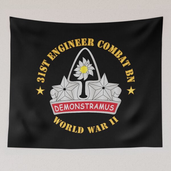 Item preview, Army - 31st Engineer Combat Bn - World War II designed and sold by Military Insignia Products.