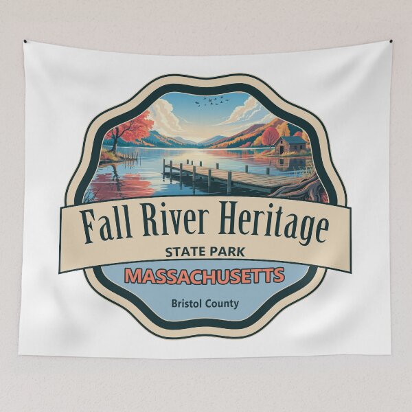 Item preview, Fall River Heritage State Park, Bristol County, Massachusetts designed and sold by Wanderful-roads.