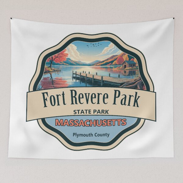 Item preview, Fort Revere Park, Plymouth County, Massachusetts designed and sold by Wanderful-roads.