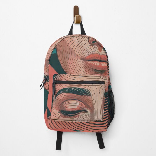 Item preview, Meditative Linear Portrait designed and sold by ShadowAndSlate.