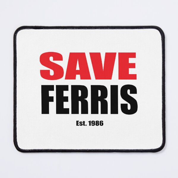Item preview, Save Ferris T-Shirt designed and sold by IanBakerToons.