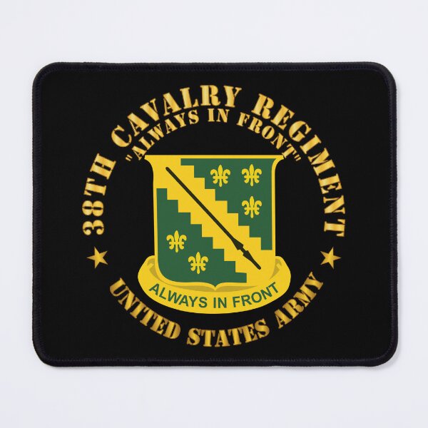 Item preview, Army - 38th Cavalry Rgiment - Always in Front - DUI X 300 designed and sold by Military Insignia Products.
