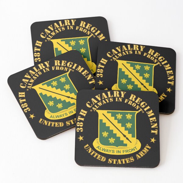 Item preview, Army - 38th Cavalry Rgiment - Always in Front - DUI X 300 designed and sold by Military Insignia Products.