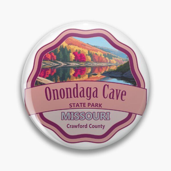 Item preview, Onondaga Cave State Park, Crawford County, Missouri designed and sold by Wanderful-roads.