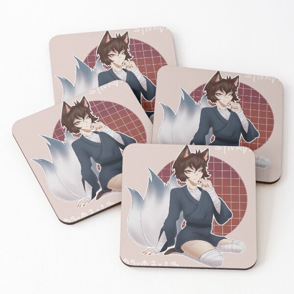 Item preview, Dazai Osamu Kitsune designed and sold by s-a-t-u-r-n-3.