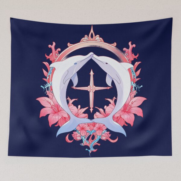 Item preview,  Celestial Dolphin Bloom designed and sold by KiraChie.