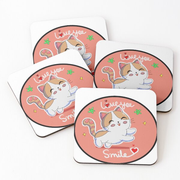 Item preview, cute jumpingcat designed and sold by pookieCatt.