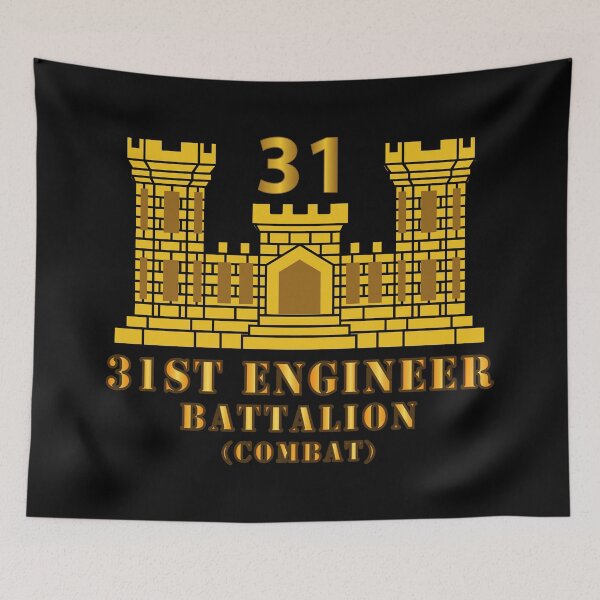 Item preview, Army - 31st Engineer Battalion (Combat) w ENG Branch designed and sold by Military Insignia Products.