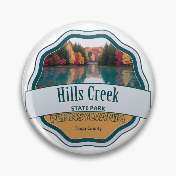 Artikelvorschau, Hills Creek State Park, Tioga County, Pennsylvania entworfen und verkauft von Wanderful-roads.