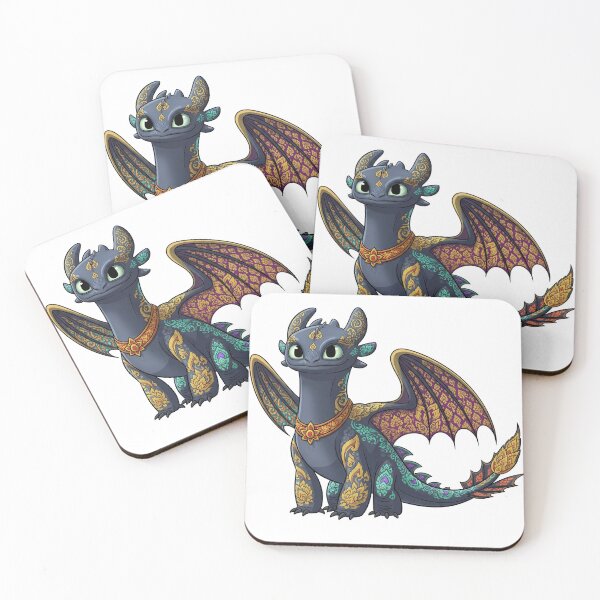 Item preview, Flying Dragon with Thai Patterns designed and sold by Dailyprintstyle.