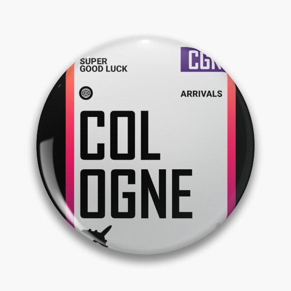 Item preview, Cologne City Sticker designed and sold by TulipaGraphics.