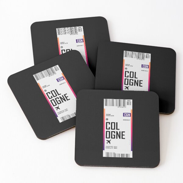 Item preview, Cologne City Sticker designed and sold by TulipaGraphics.