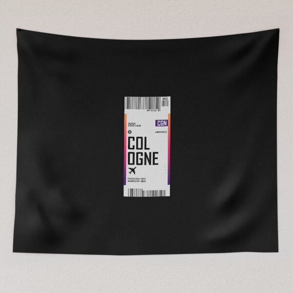 Item preview, Cologne City Sticker designed and sold by TulipaGraphics.