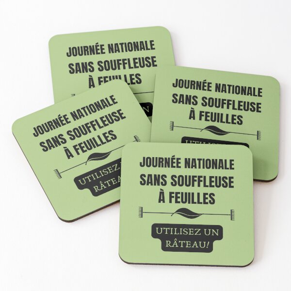 Item preview, Journee nationale sans souffleuse a feuilles designed and sold by GasconyPassion.