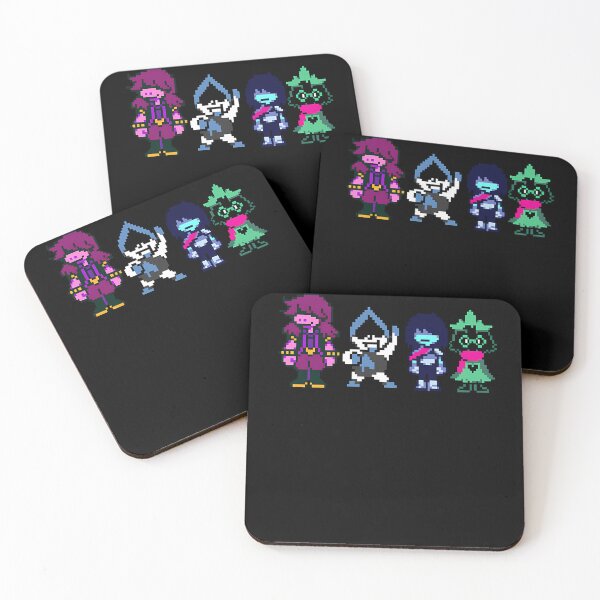 Item preview, DELTARUNE - MAIN CHARACTERS ( SUZIE, LANCER, KRISS & RASIEL ) designed and sold by Jacob-Pro.