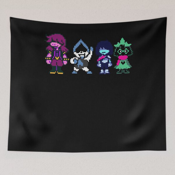 Item preview, DELTARUNE - MAIN CHARACTERS ( SUZIE, LANCER, KRISS & RASIEL ) designed and sold by Jacob-Pro.