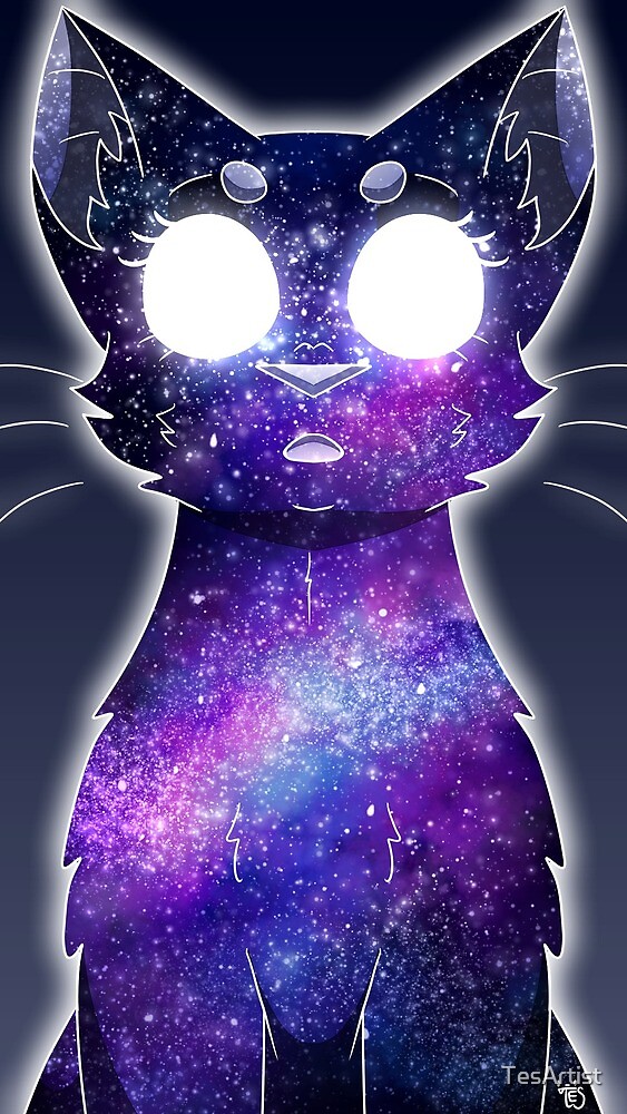 Galaxy Cat by TesArtist.