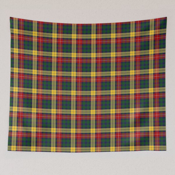 Item preview, Buchanan Clan Tartan – Scottish Plaid Pattern for Proud Scots designed and sold by The Tartan Forge.