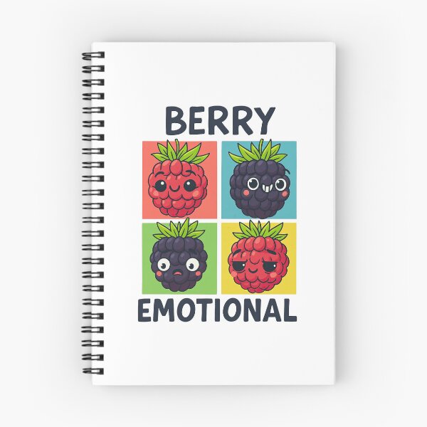 Item preview, Berry Emotional Funny Fruit Faces Design designed and sold by ArtfulWeave.