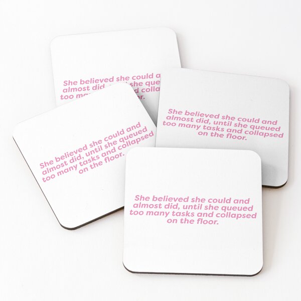 Item preview,  She believed she could but she collapsed designed and sold by Shubi.