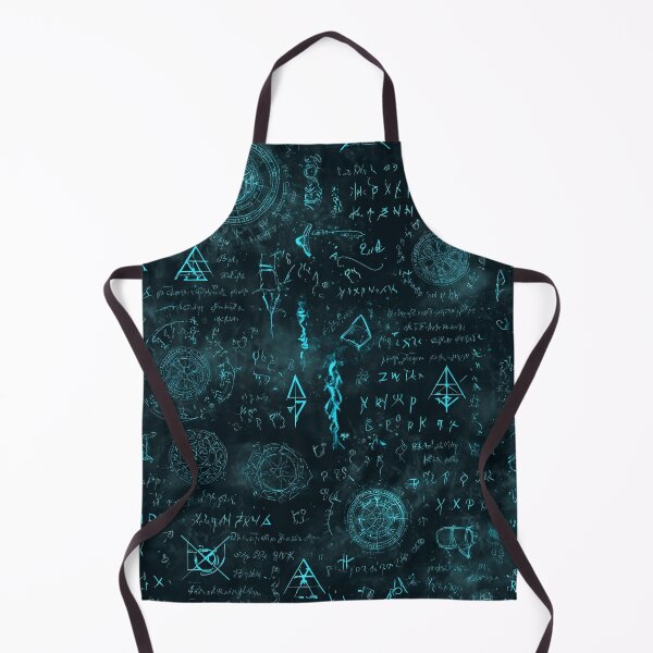 Item preview, Arcane Symbols – Glowing Magical Formula Pattern designed and sold by MonxArt.