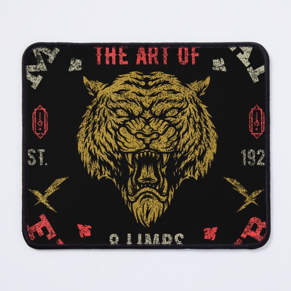 Item preview, Muay Thai Fighter Vintage Tee Twin Tiger Art Of 8 Limbs designed and sold by Travisobbins.