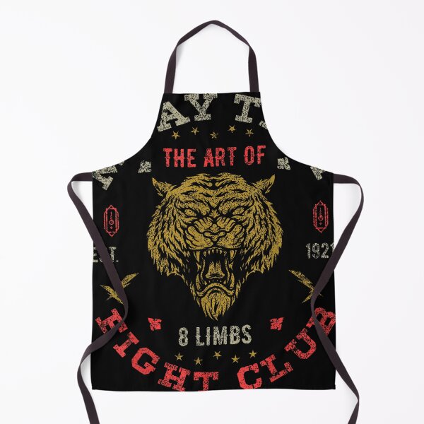 Item preview, Muay Thai Fighter Vintage Tee Twin Tiger Art Of 8 Limbs designed and sold by Travisobbins.