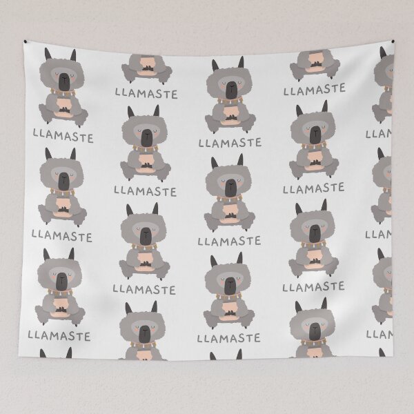 Item preview, Llamaste Concentrating – Funny Yoga Alpaca Design designed and sold by Artpace.
