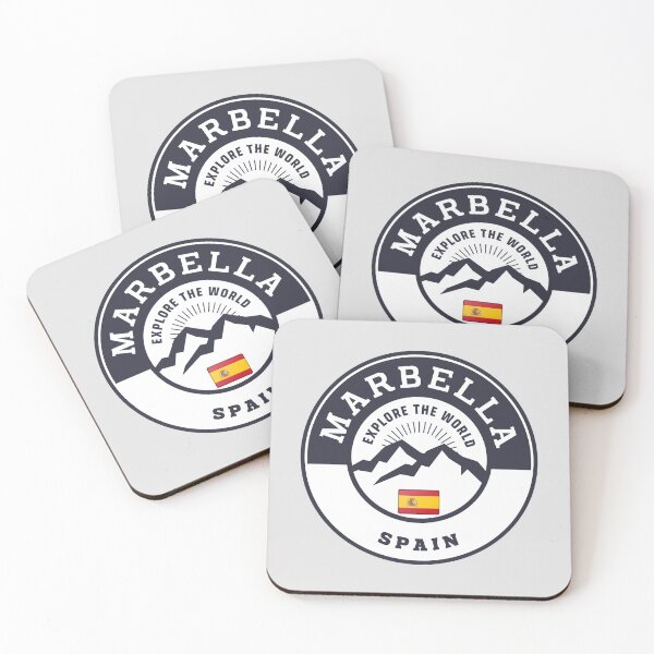 Item preview, Marbella Spain Black and White Crest designed and sold by World Designs.