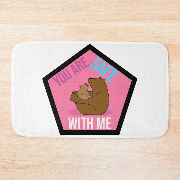Item preview, You Are Safe with Me – Mother and Baby Bear Design with Heartfelt Protective Message designed and sold by ArtsyExplorer.