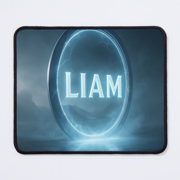 Item preview, LIAM Mirror Portal – Alternate Dimension Reflection Name Art designed and sold by VoidBloom Studio.