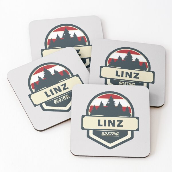 Item preview, Insignia retro vintage de Linz, Austria designed and sold by World Designs.