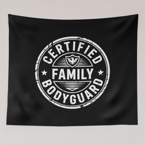Item preview, Certified Family Bodyguard designed and sold by SignumShop.