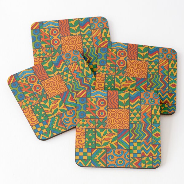 Item preview, African Print Patchwork Inspired Design designed and sold by Divine Ease.